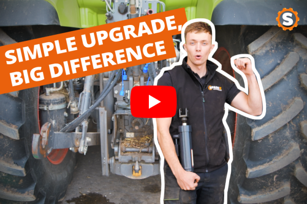 So installieren Sie den neuen hydraulischen Stabilisator an Ihrem Traktor