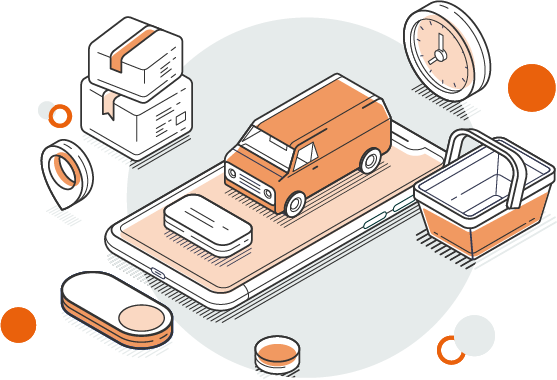 Image promoting Sparex account benefits like effortless ordering, stock alerts, quick returns, and saved check out baskets